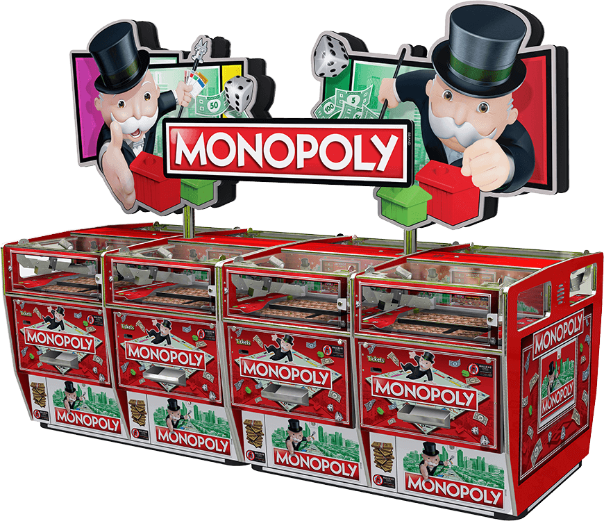 Monopoly 2 Player Coin Pusher