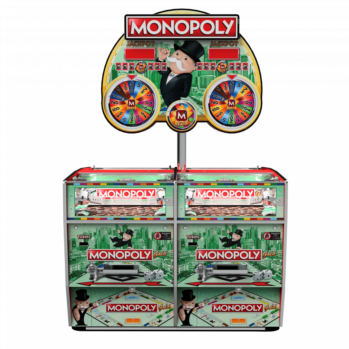 Monopoly Gold 4 Player | Inspired Entertainment