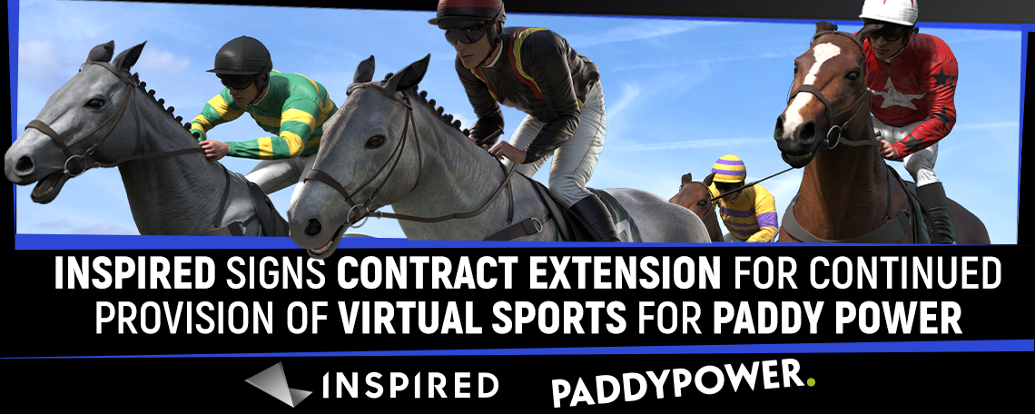 INSPIRED SIGNS LONG-TERM CONTRACT EXTENSION FOR THE CONTINUED PROVISION OF VIRTUAL SPORTS FOR FLUTTER-OWNED PADDY POWER
