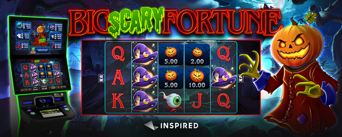 EXPERIENCE SPINE-TINGLING THRILLS THIS HALLOWEEN WITH BIG SCARY FORTUNE™ SLOT  GAME | Inspired Entertainment