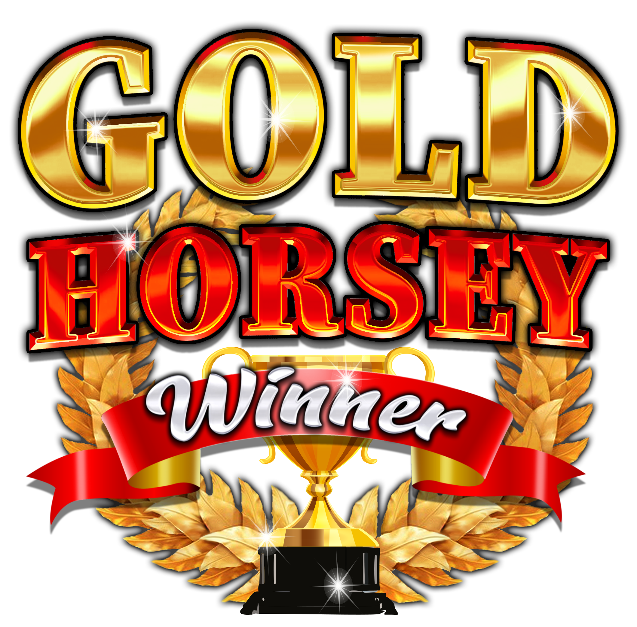 Gold Horsey Winner Logo